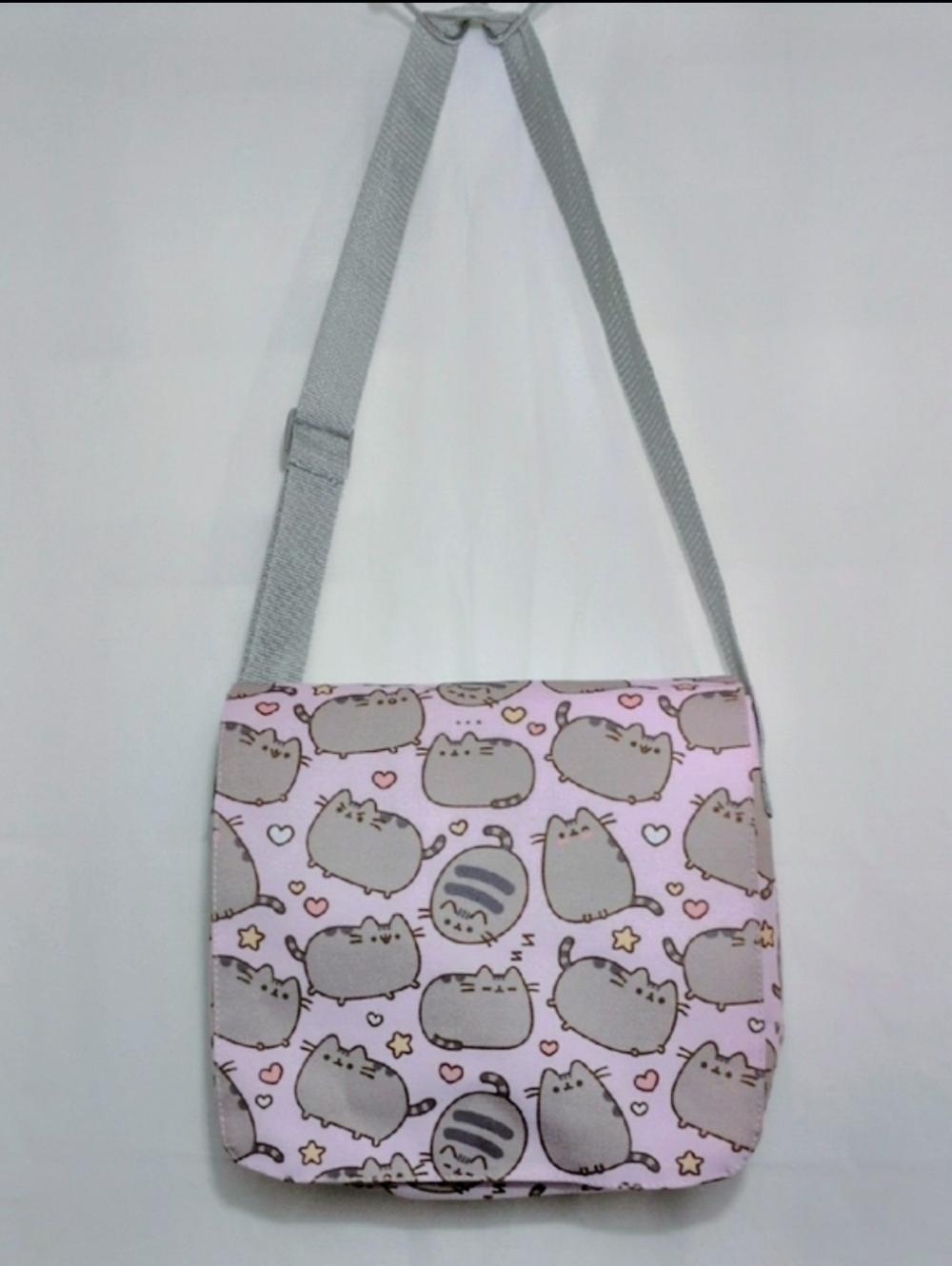 Pusheen Print Crossbody Bag